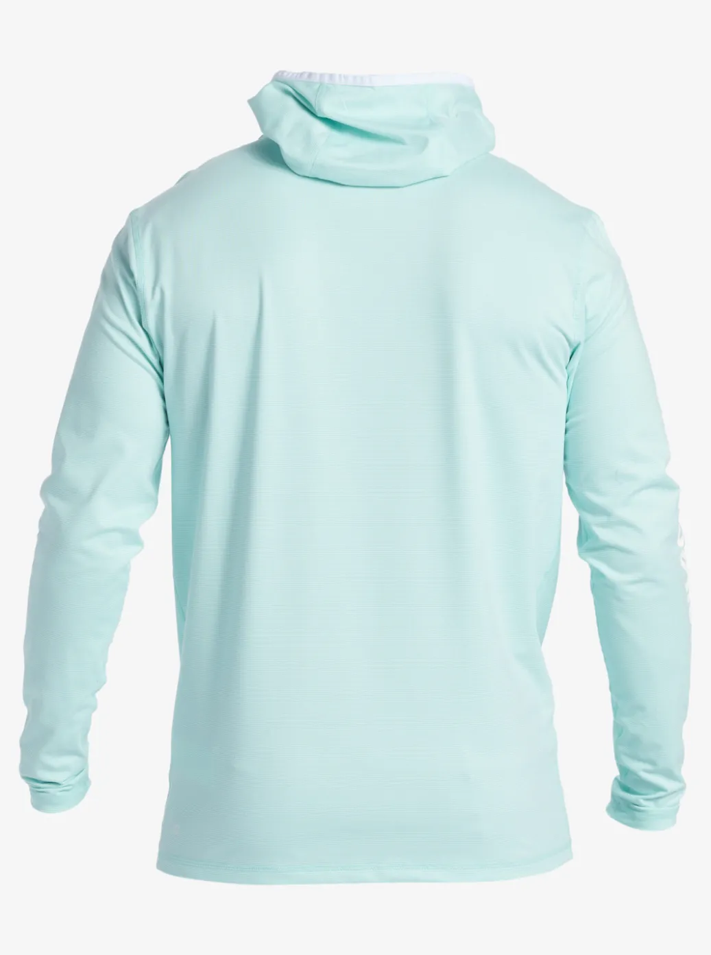 New Quiksilver Heritage Upf 50 Long Sleeve Surf Tee Sky Blue Heather