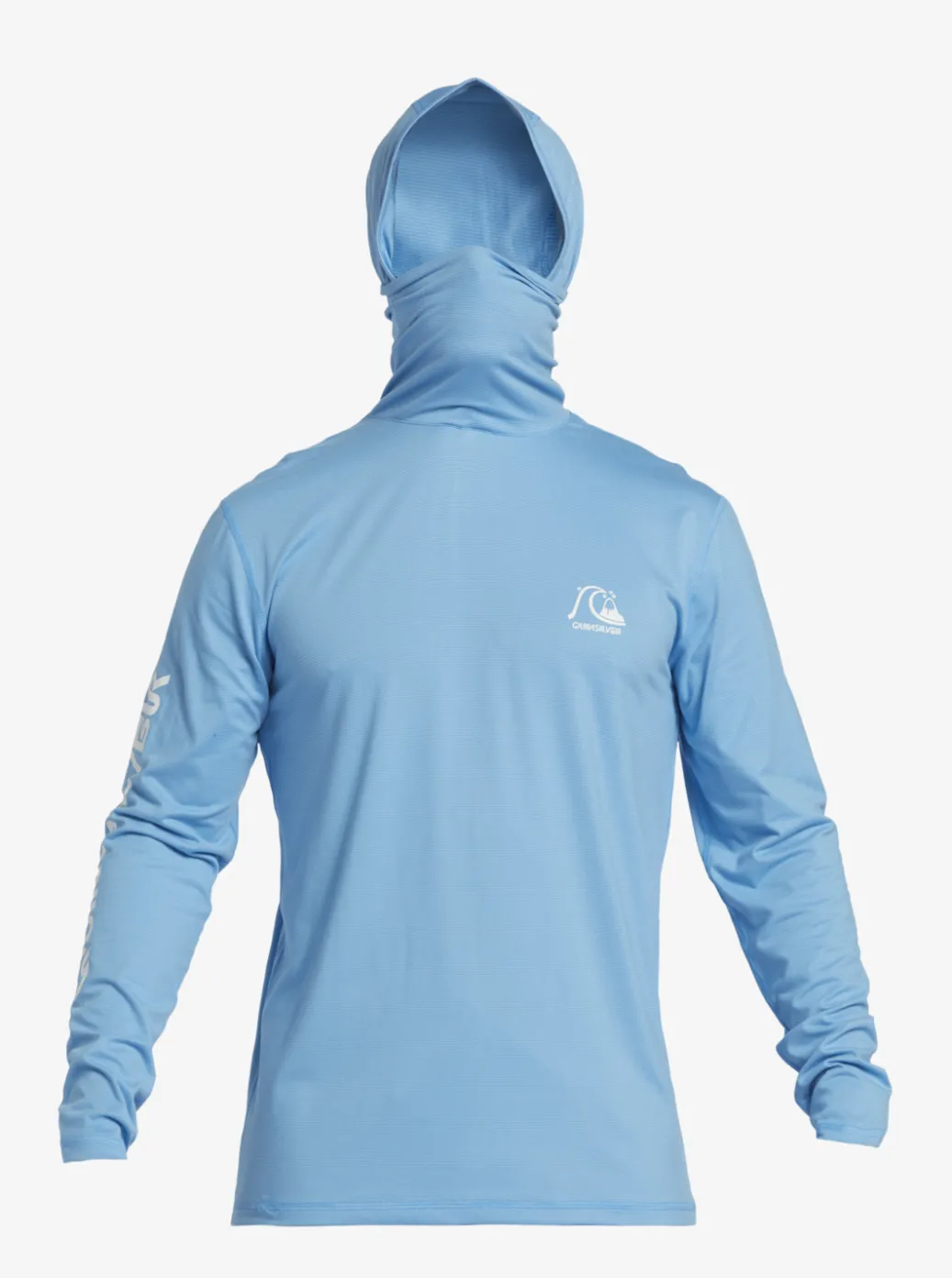 Fashion Quiksilver Heritage Upf 50 Long Sleeve Surf Tee Azure Blue