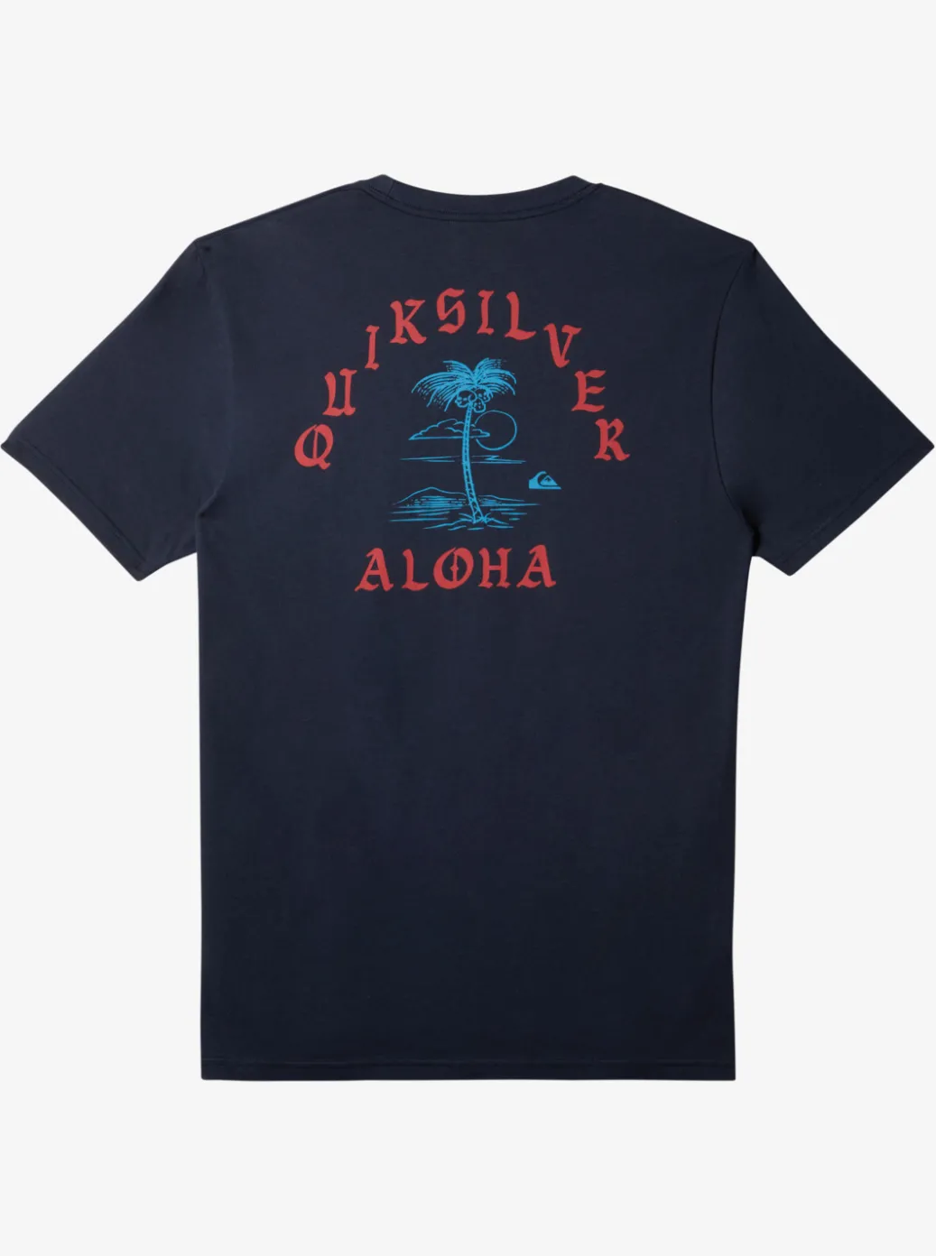 Discount Quiksilver Hi Dead Coconuts T-Shirt Navy Blazer