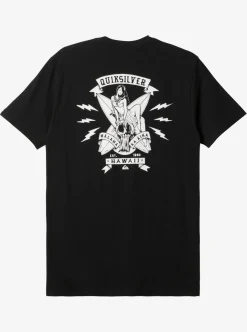 Best Quiksilver Hi Flirting With Danger T-Shirt Black
