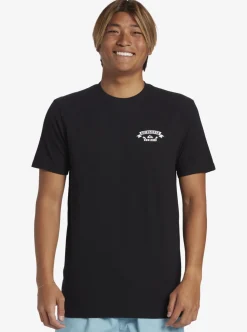 Best Quiksilver Hi Flirting With Danger T-Shirt Black