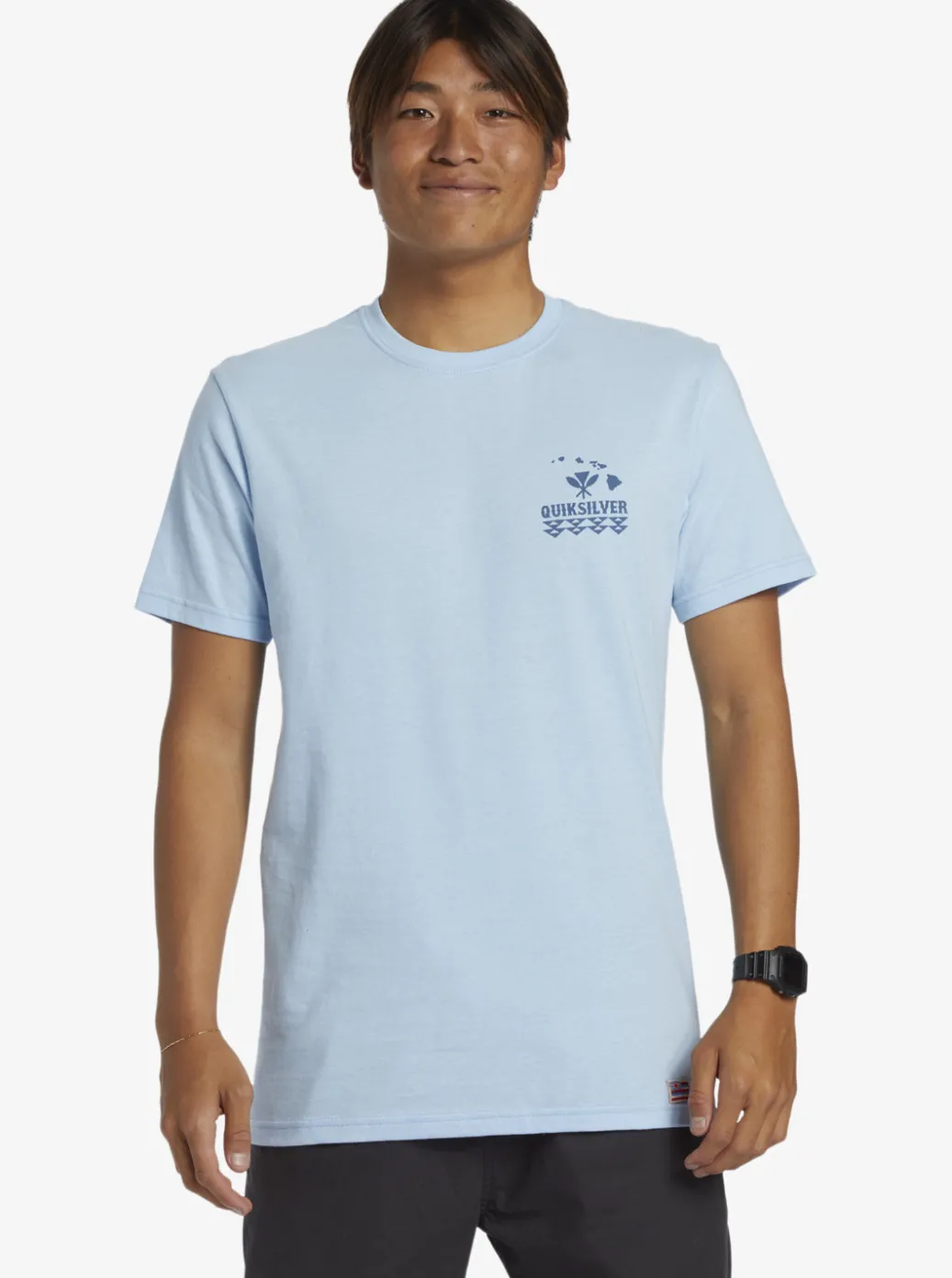 Online Quiksilver Hi Natural Resources T-Shirt Clear Sky