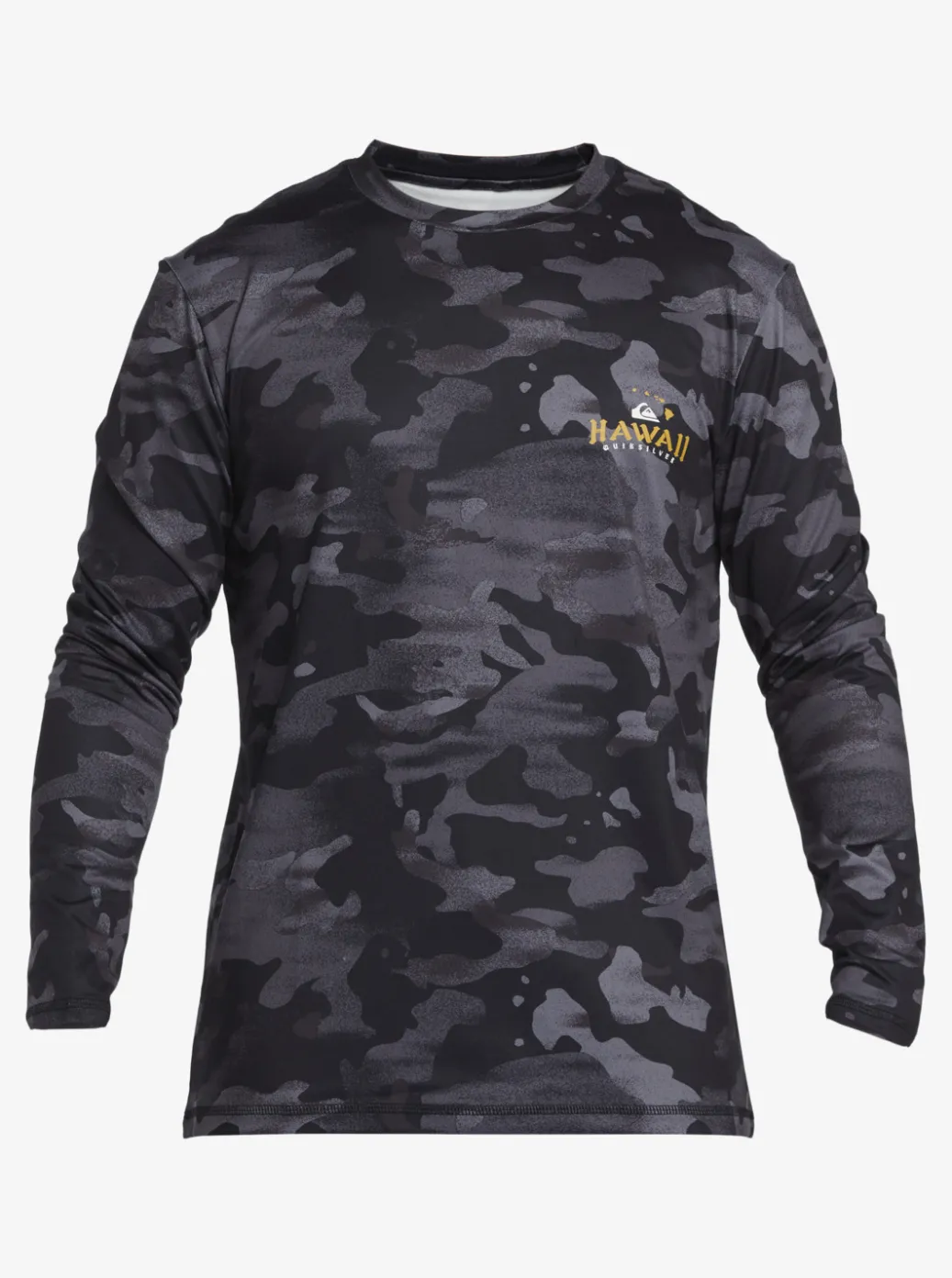 Flash Sale Quiksilver Hi Royalty Surf Long Sleeve Upf 50 Surf T-Shirt Hi Camo Black