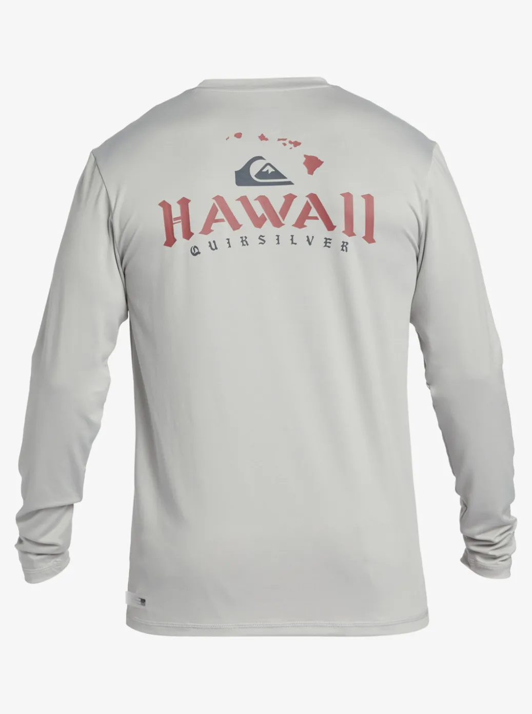 New Quiksilver Hi Royalty Surf Long Sleeve Upf 50 Surf T-Shirt Grey Violet