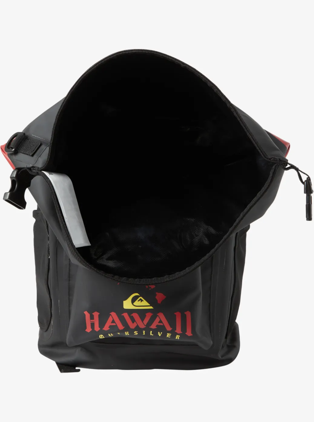 Best Quiksilver Hi Sea Stash Roll-Top Surf Backpack Black