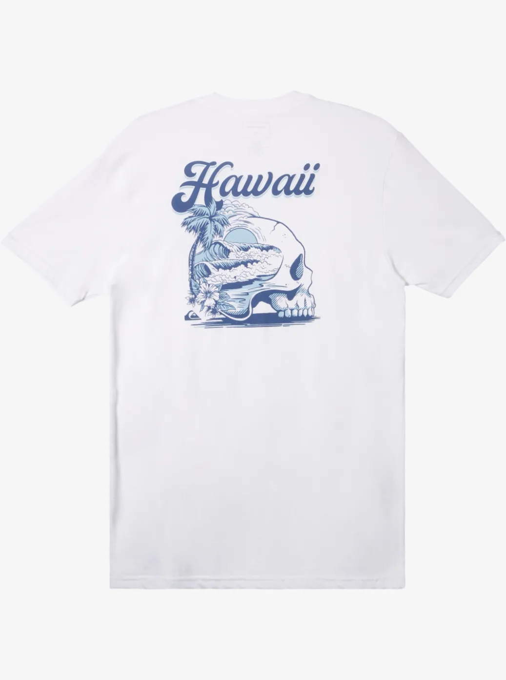 Outlet Quiksilver Hi Water On The Brain T-Shirt White