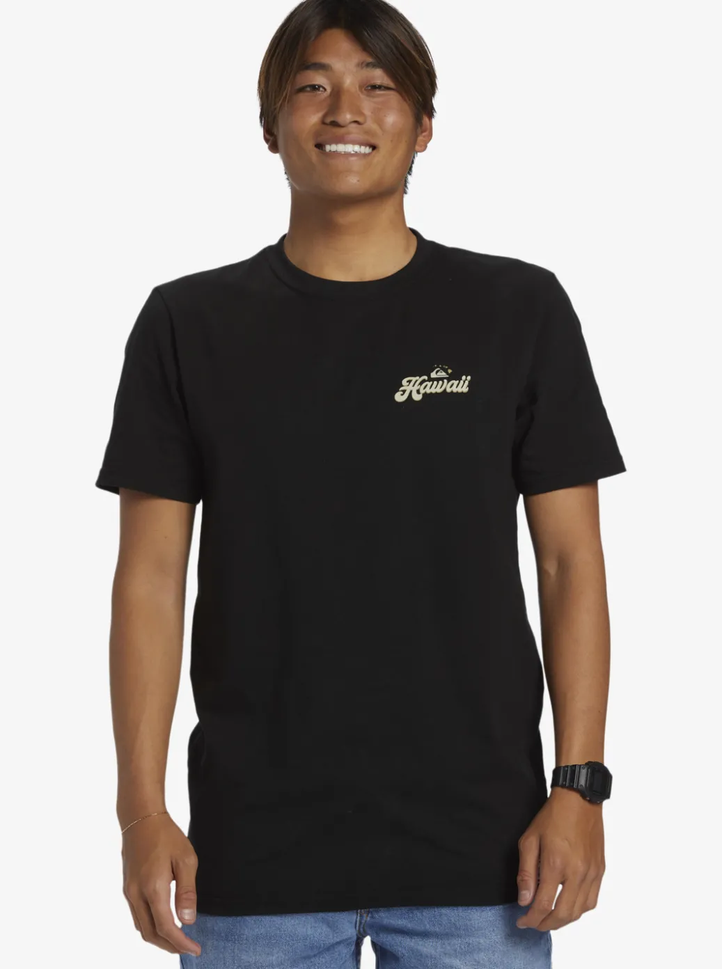 Flash Sale Quiksilver Hi Water On The Brain T-Shirt Black