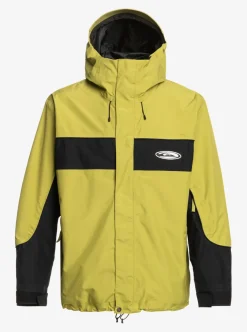 Clearance Quiksilver High Altitude Gore-Tex® Technical Snow Jacket Green Olive