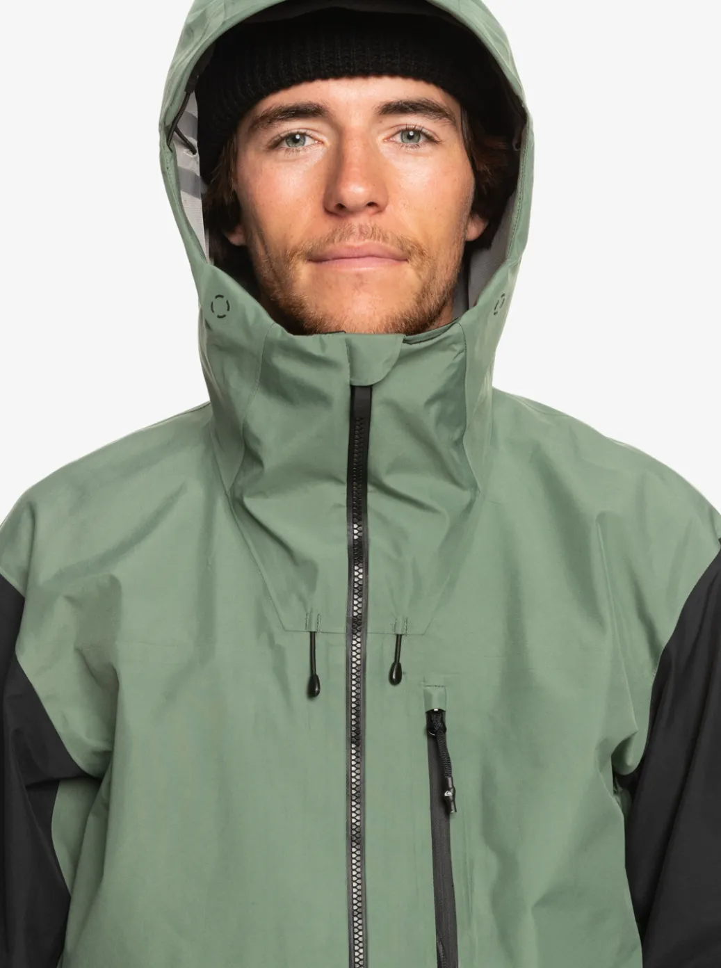 Hot Quiksilver Highline Pro Sammy Carlson 3L Gore-Tex® Technical Snow Jacket Laurel Wreath