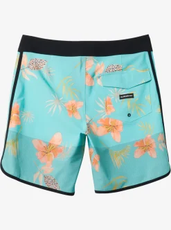 Clearance Quiksilver Highline Scallop 19" Boardshorts Blue Radiance