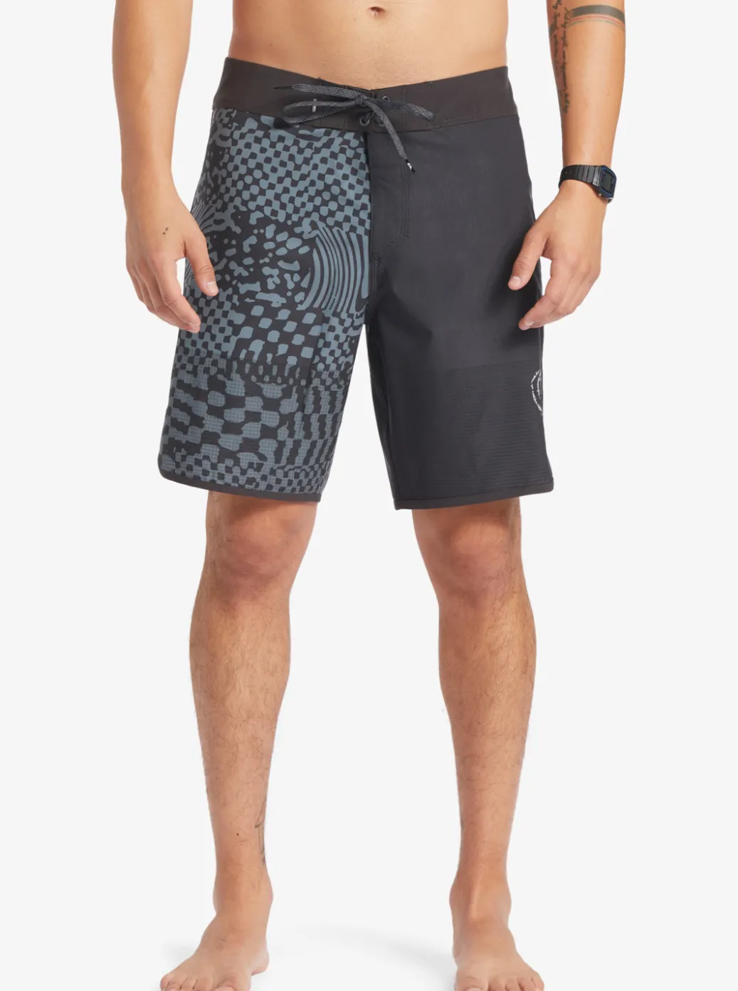 Outlet Quiksilver Highline Scallop 19" Boardshorts Tarmac
