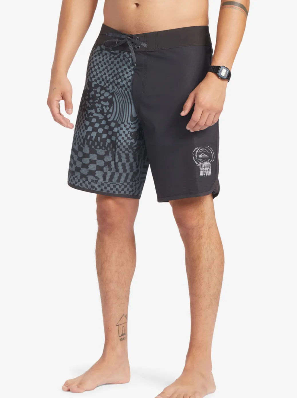 Outlet Quiksilver Highline Scallop 19" Boardshorts Tarmac