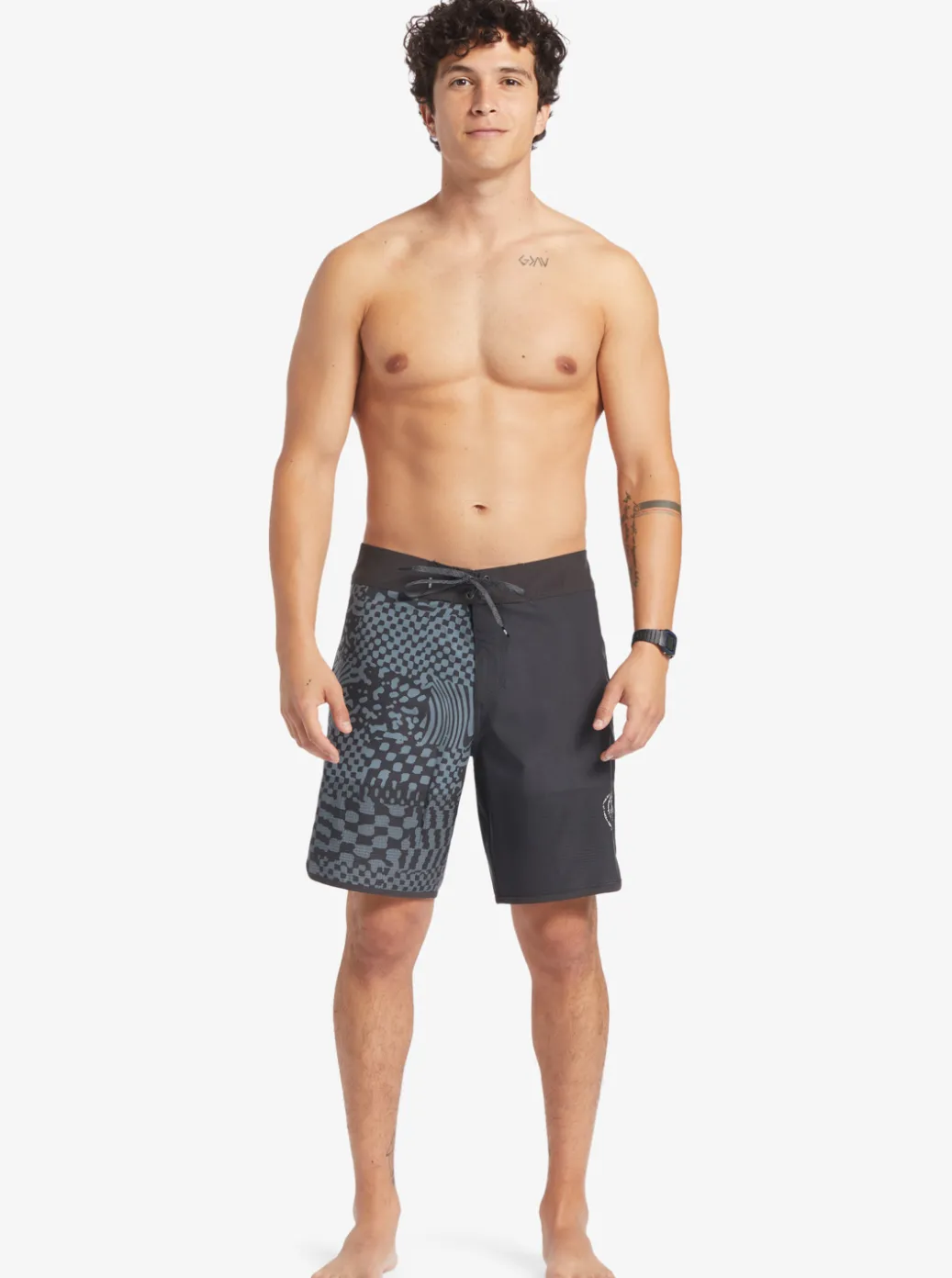 Outlet Quiksilver Highline Scallop 19" Boardshorts Tarmac
