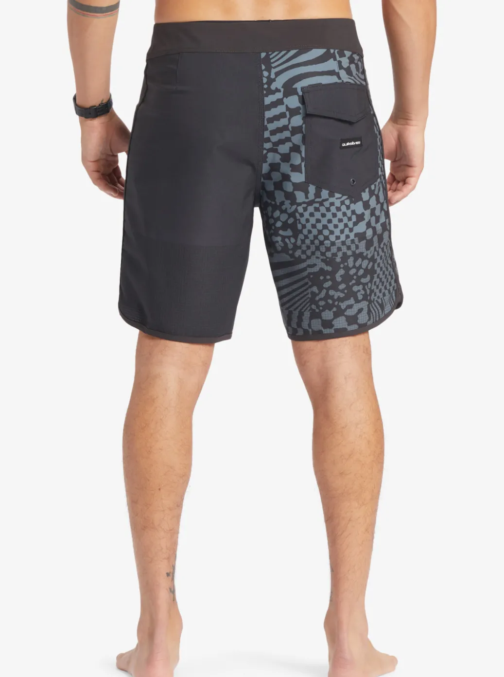 Outlet Quiksilver Highline Scallop 19" Boardshorts Tarmac