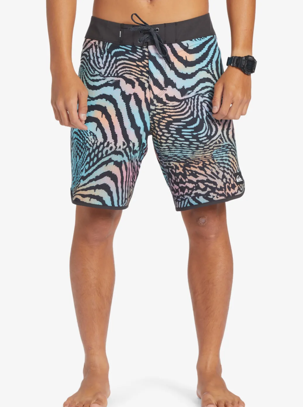Clearance Quiksilver Highline Scallop 19" Boardshorts Tarmac