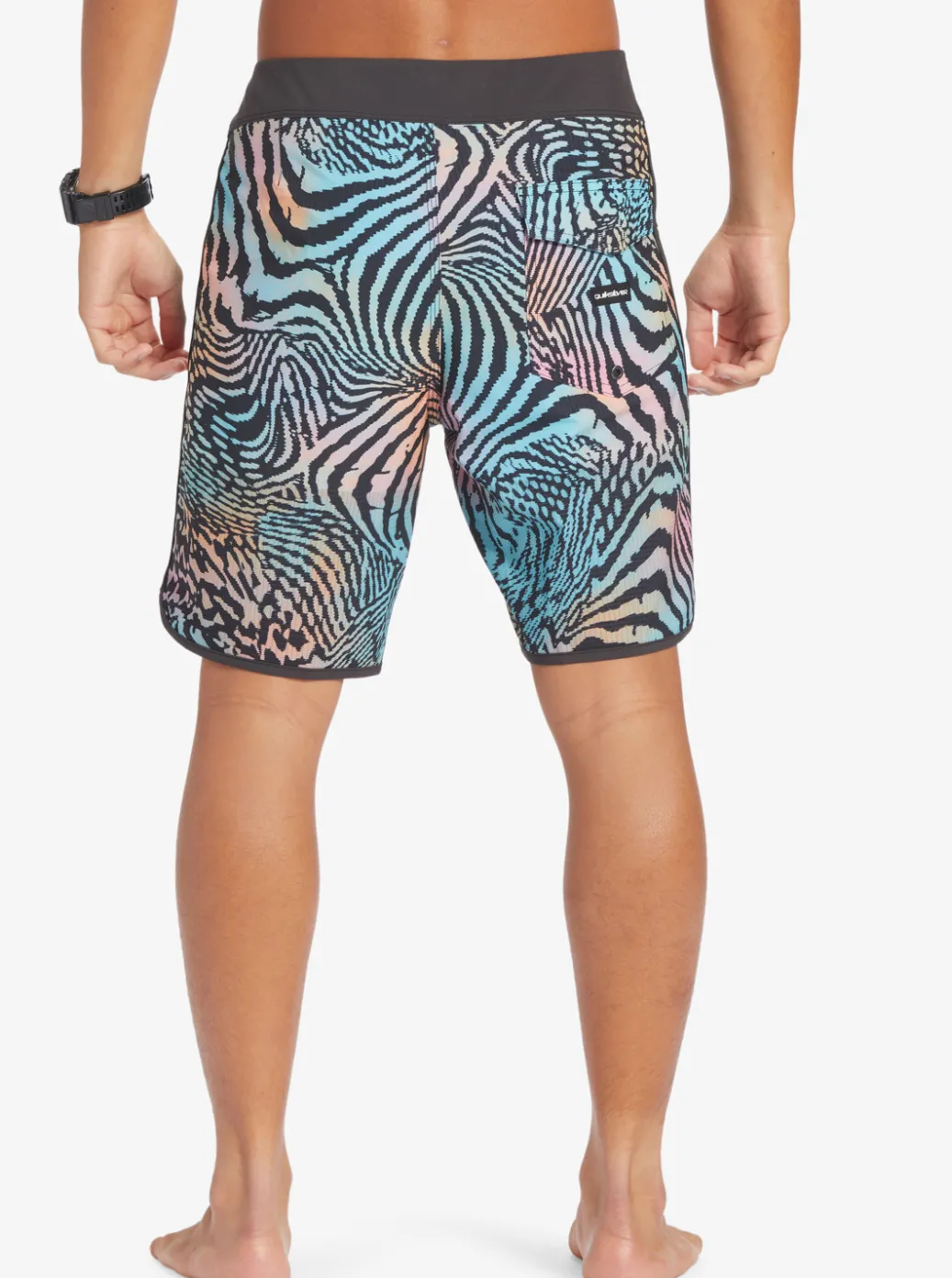 Clearance Quiksilver Highline Scallop 19" Boardshorts Tarmac