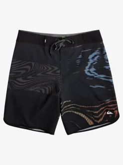 Cheap Quiksilver Highline Scallop 19" Boardshorts Black