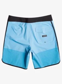 Shop Quiksilver Highline Scallop 19" Boardshorts Azure Blue