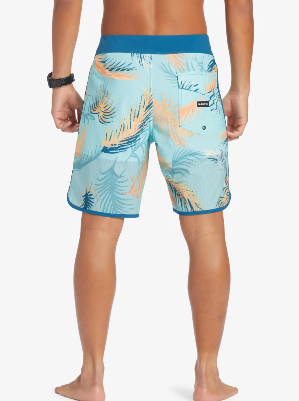 Store Quiksilver Highline Scallop 19" Boardshorts Maroccan Blue