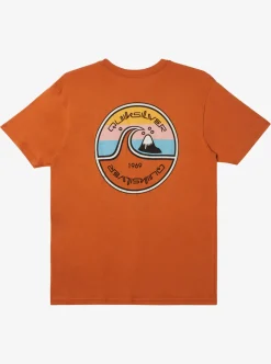 Shop Quiksilver In The Groove T-Shirt Mango