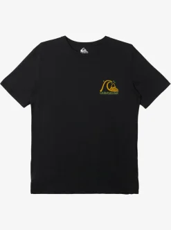 Shop Quiksilver Island Cap Mtz T-Shirt Black