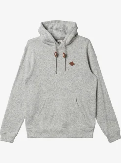 Clearance Quiksilver Keller Fleece Top Light Grey Heather