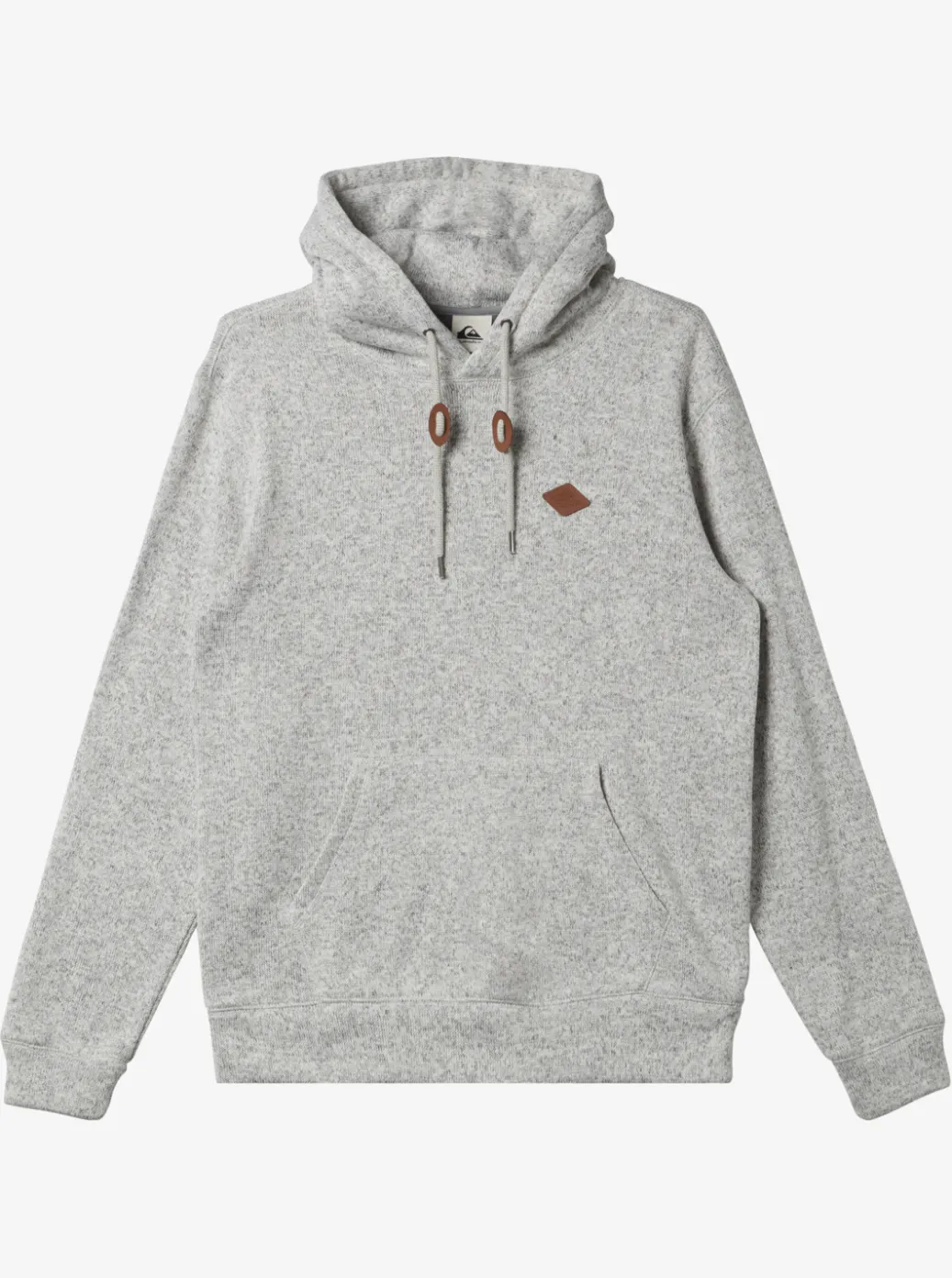 Clearance Quiksilver Keller Fleece Top Light Grey Heather