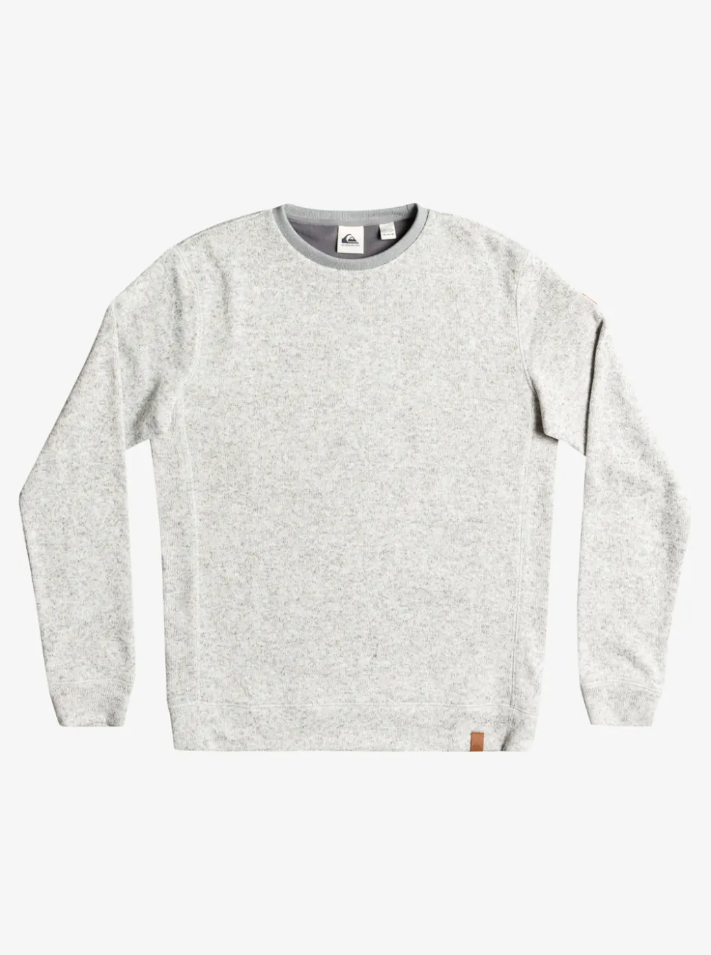 Hot Quiksilver Keller Sweatshirt Light Grey Heather