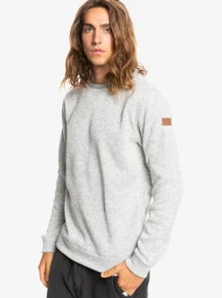 Hot Quiksilver Keller Sweatshirt Light Grey Heather
