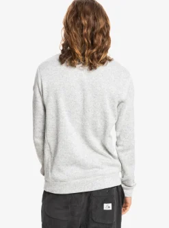Hot Quiksilver Keller Sweatshirt Light Grey Heather