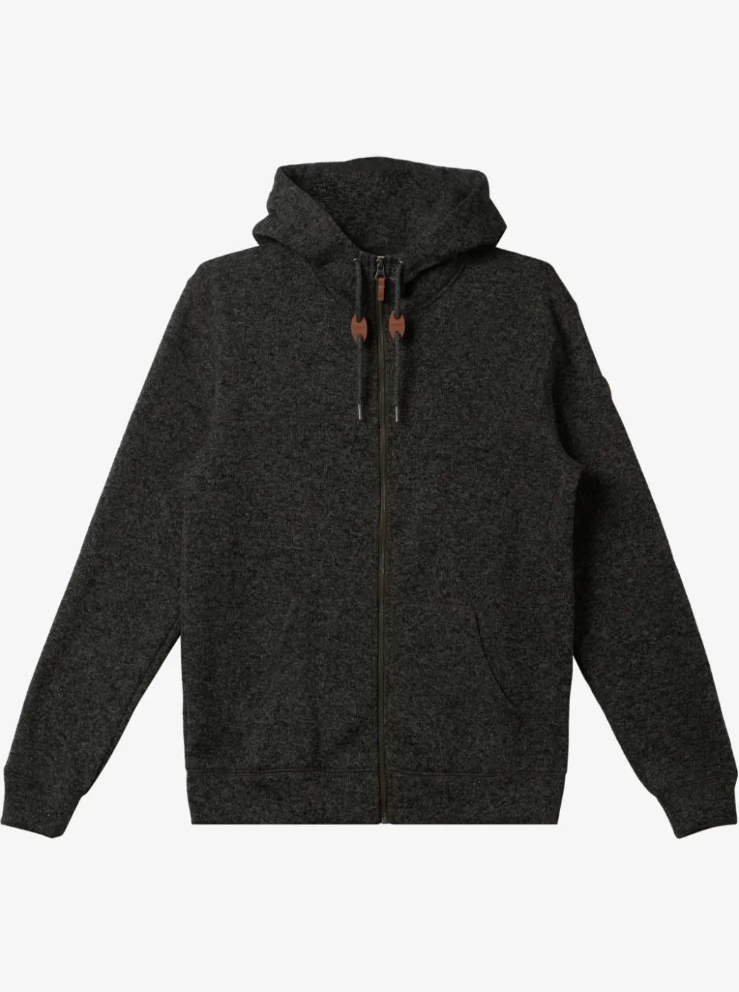 Store Quiksilver Keller Zip-Up Hoodie Dark Grey Heather