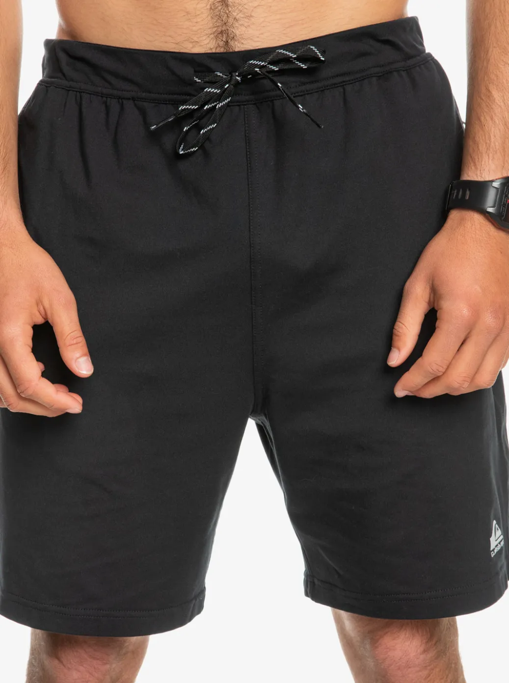 Hot Quiksilver Knit Training Technical Training Shorts True Black