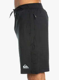 Hot Quiksilver Knit Training Technical Training Shorts True Black