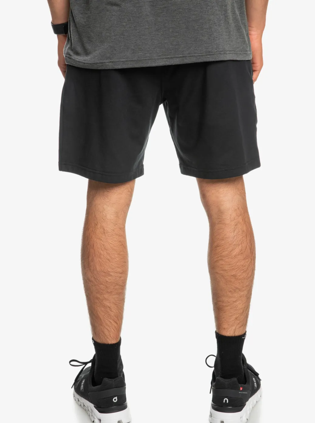 Hot Quiksilver Knit Training Technical Training Shorts True Black