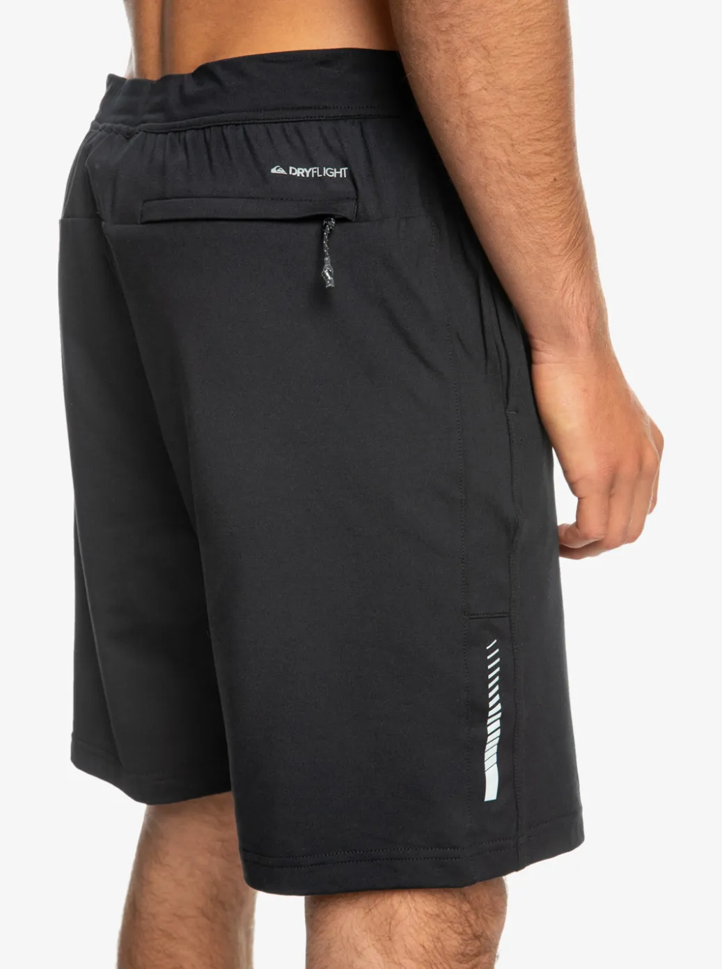 Hot Quiksilver Knit Training Technical Training Shorts True Black