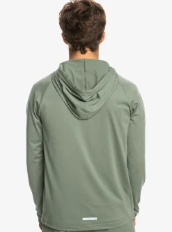 Cheap Quiksilver Knit Training Technical Zip-Up Hoodie Laurel Wreath