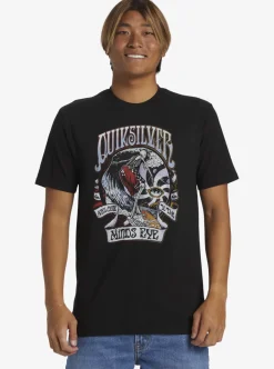Best Quiksilver Land Down Under T-Shirt Black