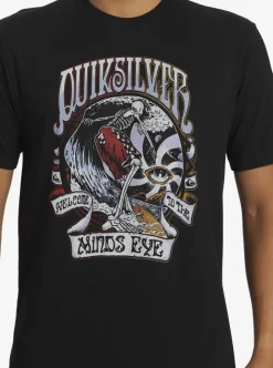 Best Quiksilver Land Down Under T-Shirt Black