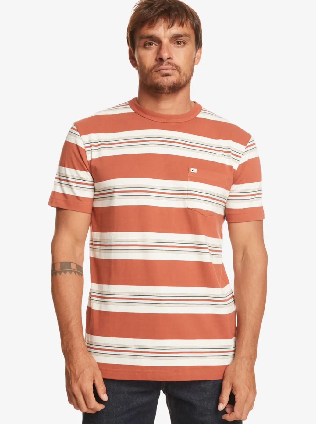 Fashion Quiksilver Little Dume T-Shirt Little Dume Baked Clay