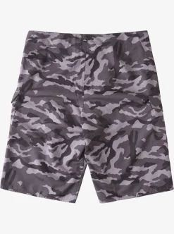 Best Quiksilver Manic Camo 22" Boardshorts Black