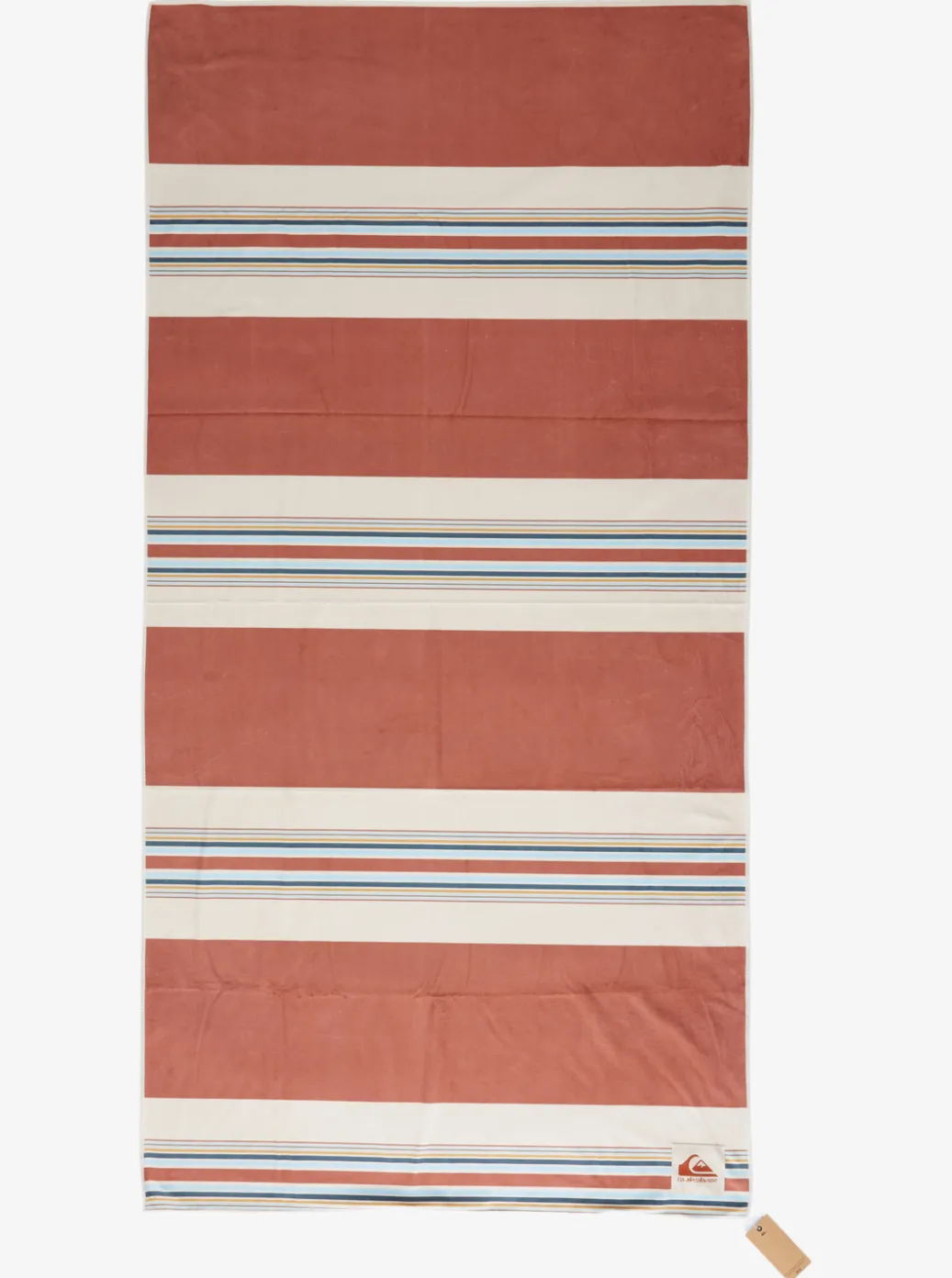 Clearance Quiksilver Microbros Microfiber Beach Towel Baked Clay