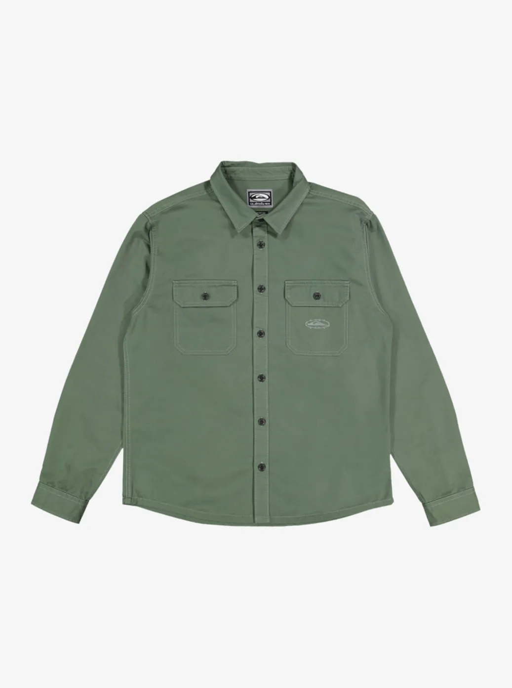 New Quiksilver Mikey Long Sleeve Shirt Laurel Wreath