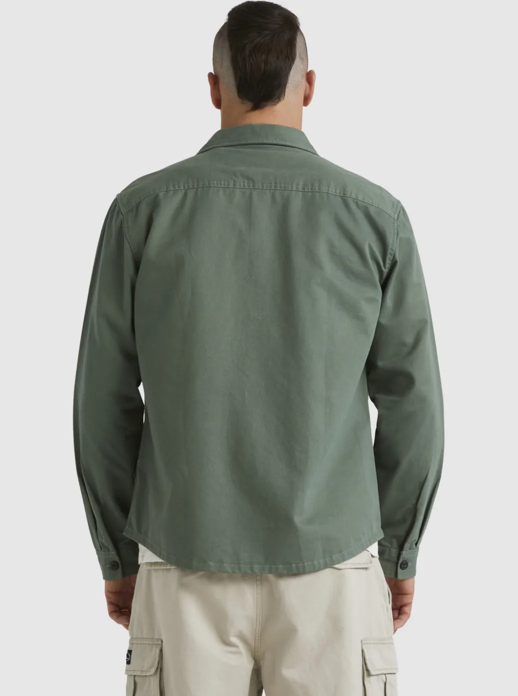 New Quiksilver Mikey Long Sleeve Shirt Laurel Wreath