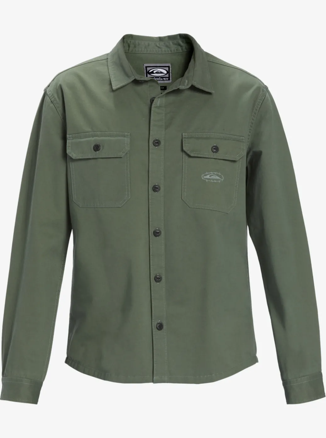 New Quiksilver Mikey Long Sleeve Shirt Laurel Wreath