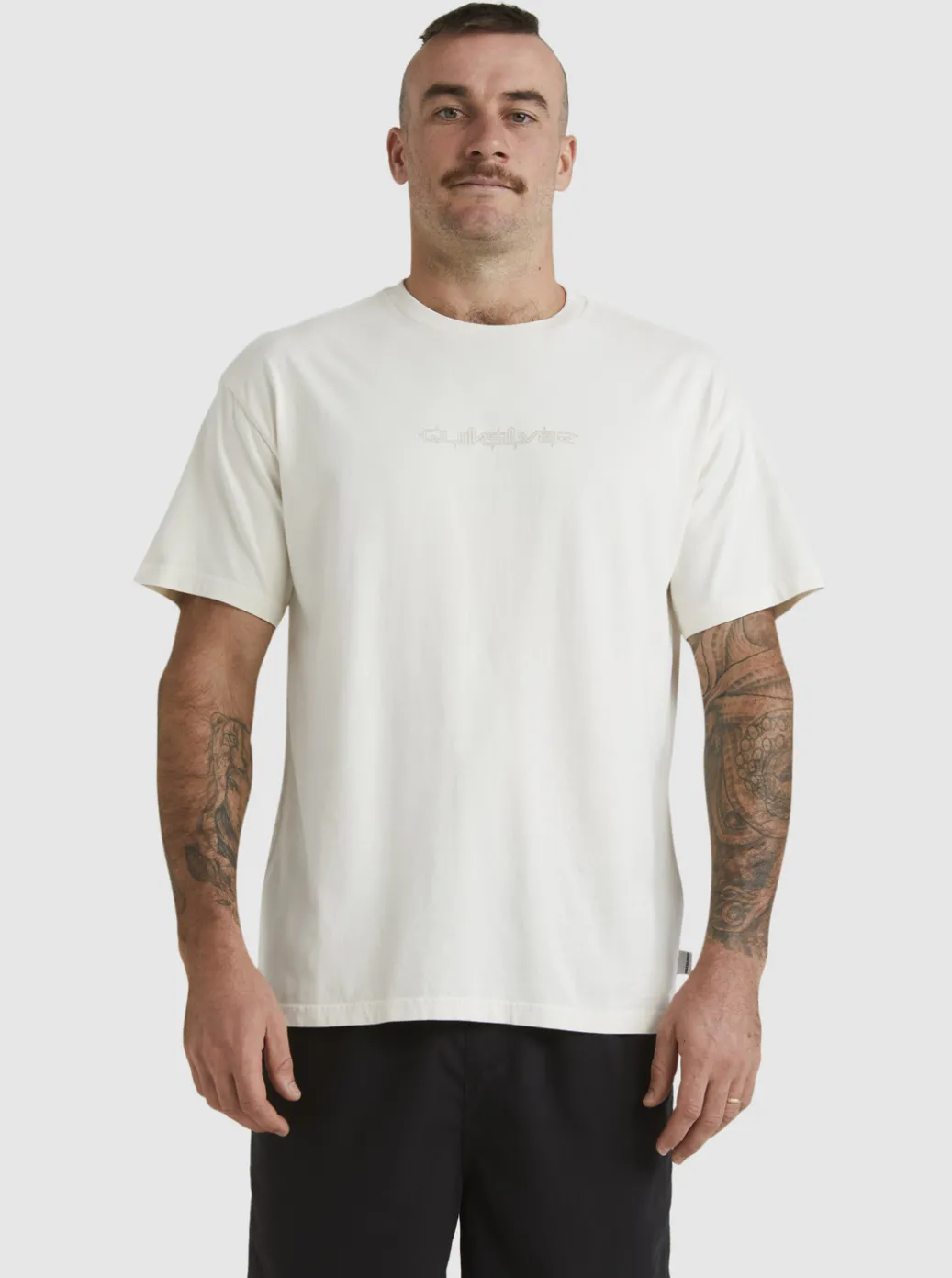 Flash Sale Quiksilver Mikey T-Shirt Snow White