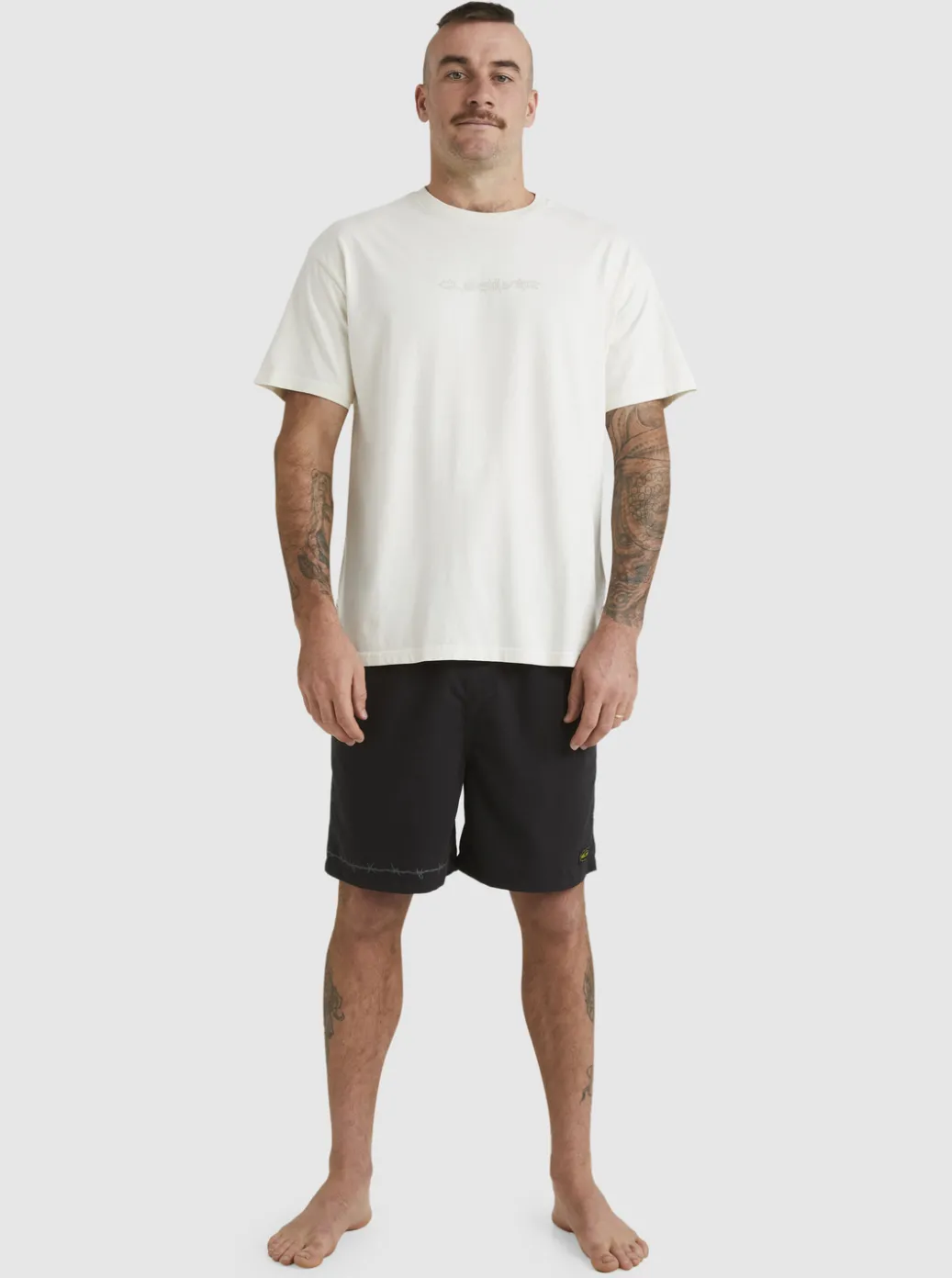 Flash Sale Quiksilver Mikey T-Shirt Snow White