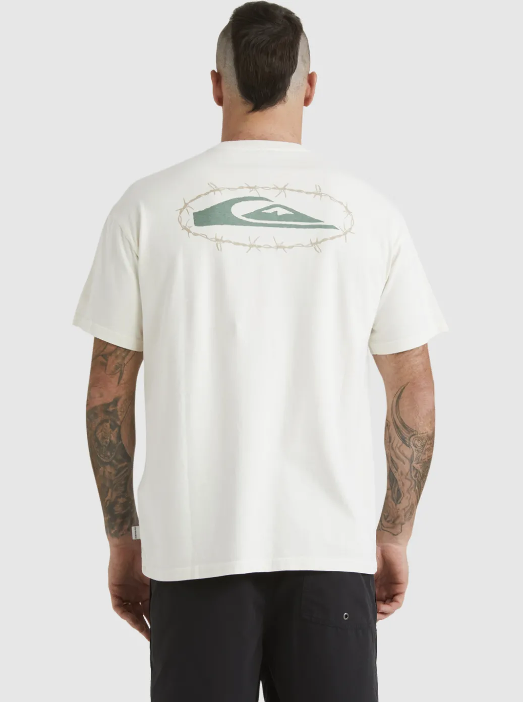 Flash Sale Quiksilver Mikey T-Shirt Snow White