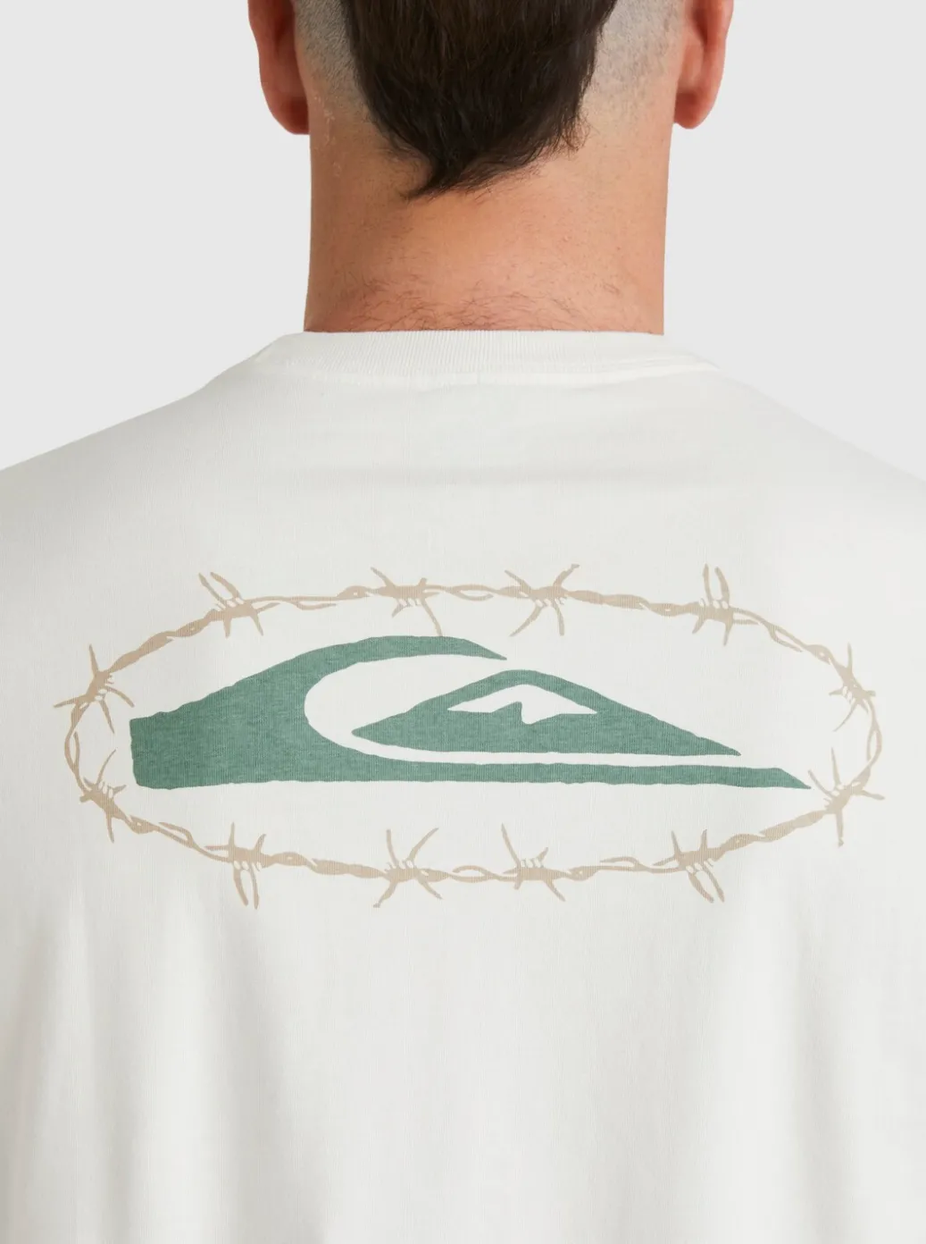 Flash Sale Quiksilver Mikey T-Shirt Snow White