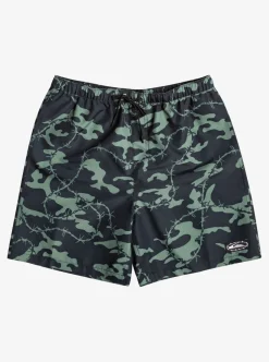 Clearance Quiksilver Mikey Volley 18" Volleys Black