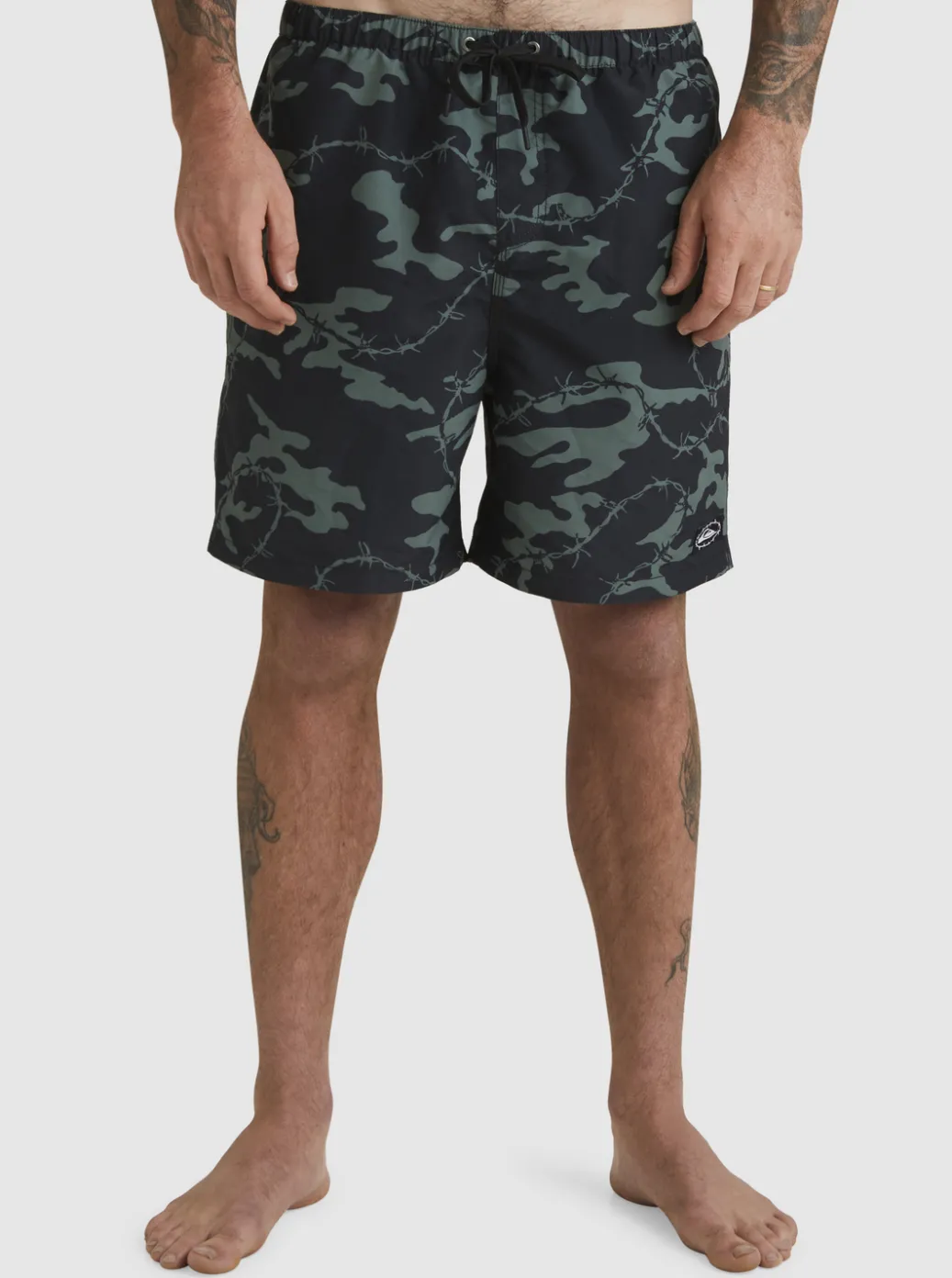 Clearance Quiksilver Mikey Volley 18" Volleys Black